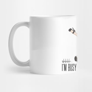 Girl having fun Mug